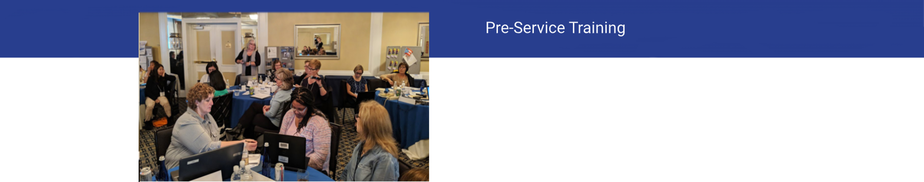 preservice training header