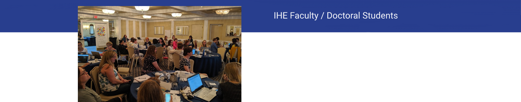 IHE Faculty Header